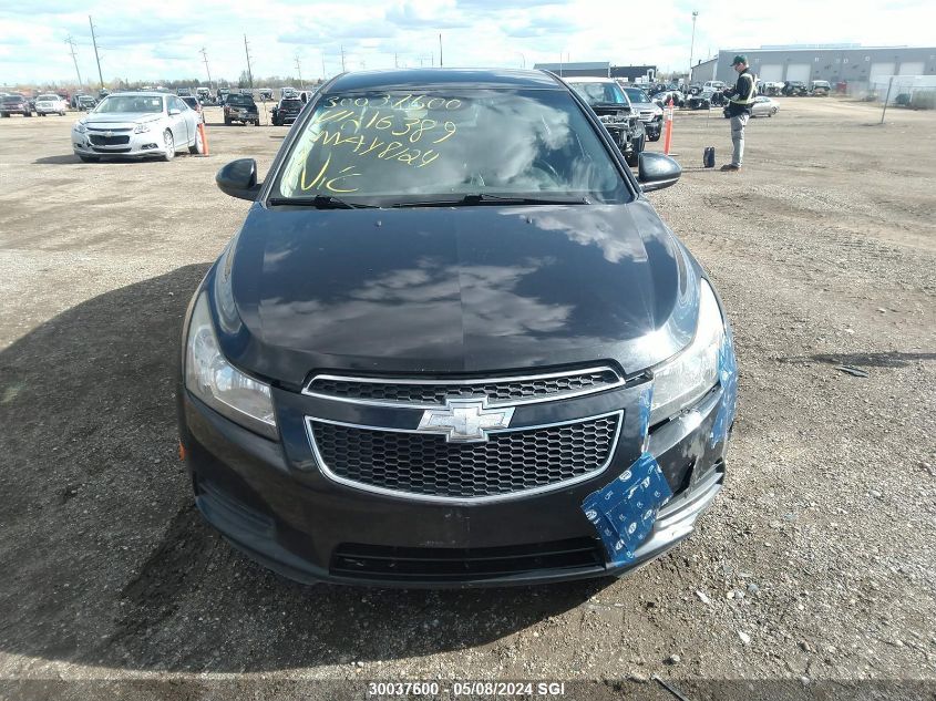 2013 Chevrolet Cruze Lt VIN: 1G1PE5SB1D7216389 Lot: 30037600