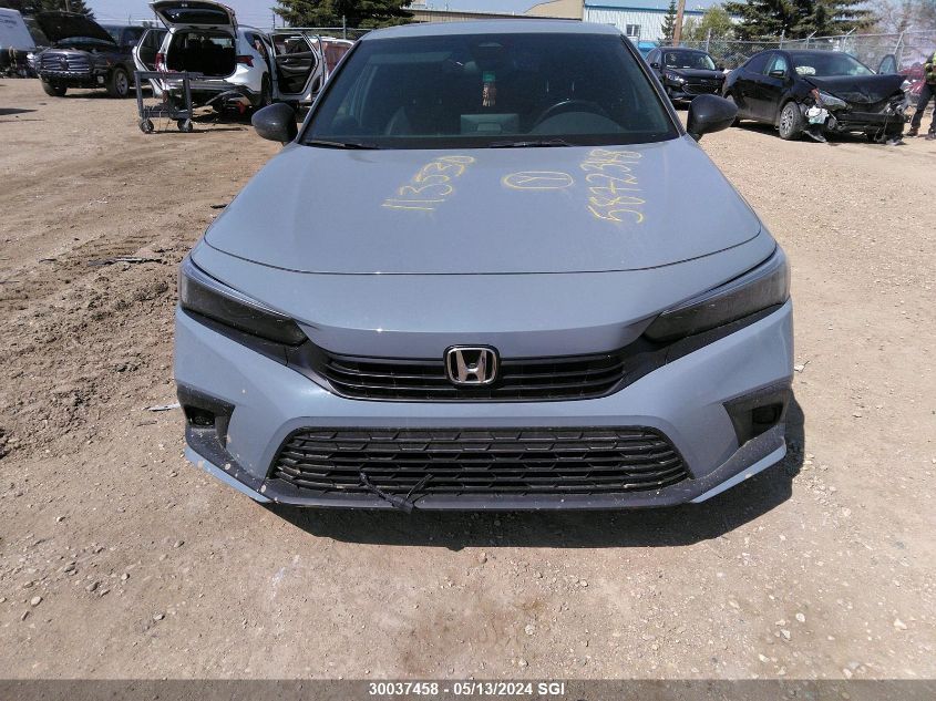 2022 Honda Civic Sport VIN: 2HGFE2F52NH113530 Lot: 30037458