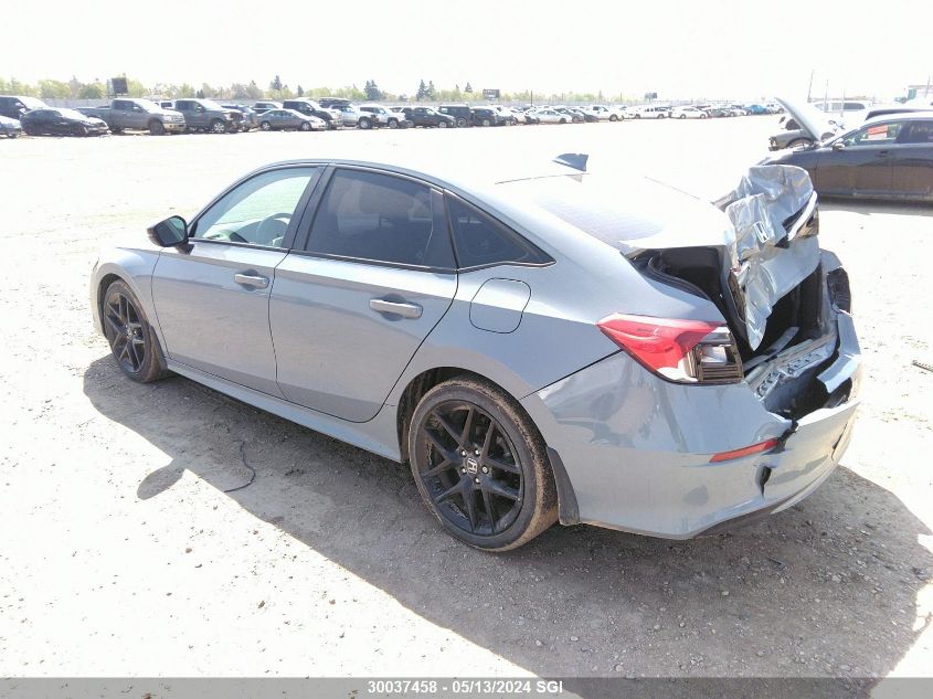 2022 Honda Civic Sport VIN: 2HGFE2F52NH113530 Lot: 30037458