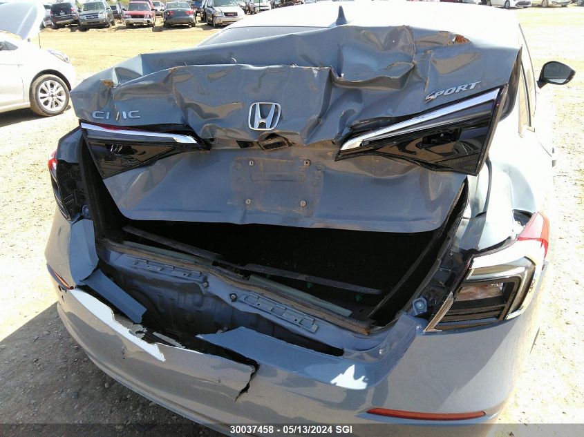 2022 Honda Civic Sport VIN: 2HGFE2F52NH113530 Lot: 30037458