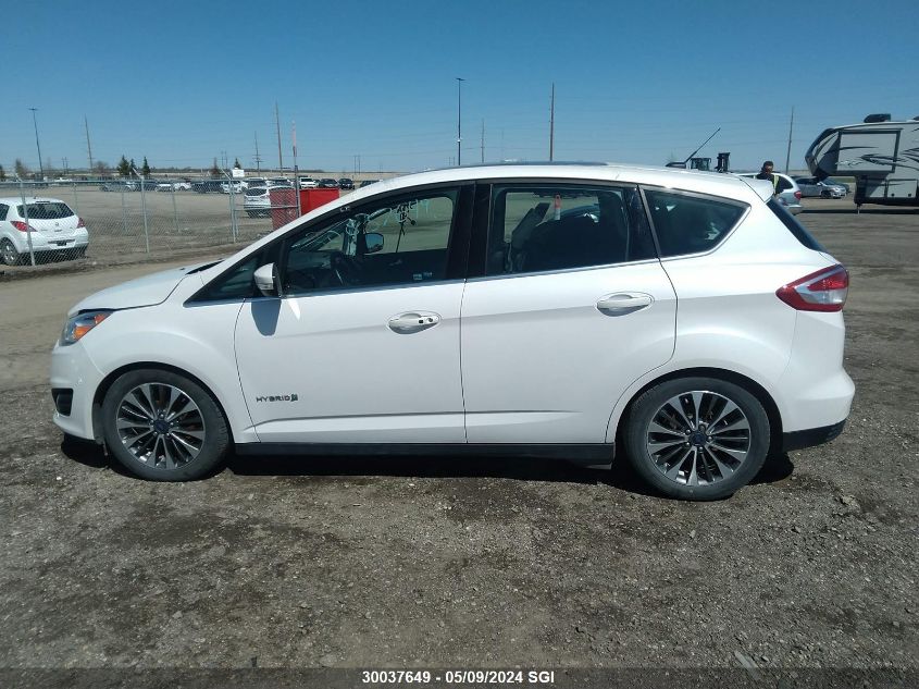 2017 Ford C-Max Titanium VIN: 1FADP5DU5HL110467 Lot: 30037649