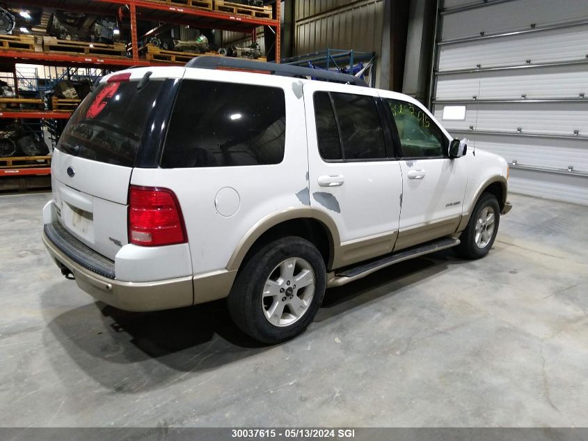 2005 Ford Explorer Eddie Bauer VIN: 1FMZU74K85UB91677 Lot: 30037615