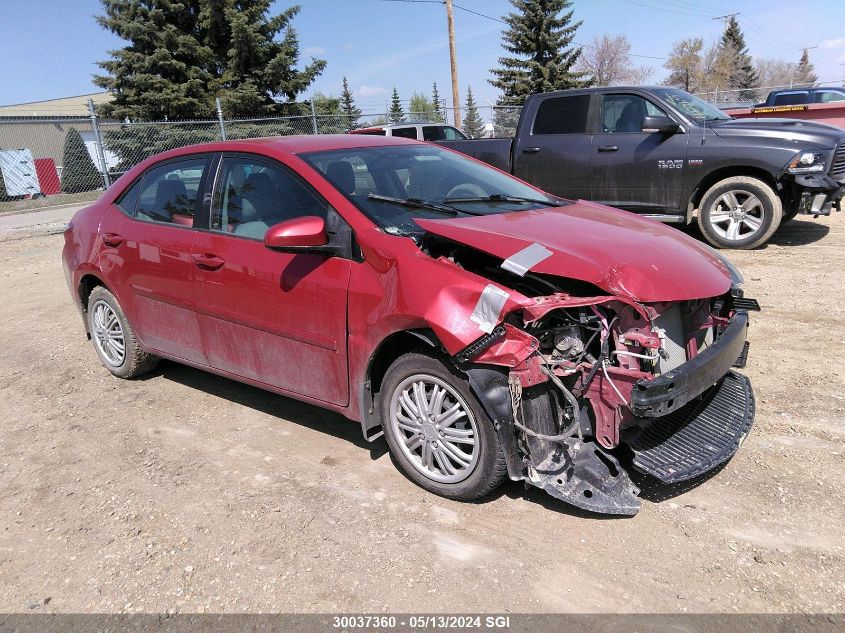 2016 Toyota Corolla L/Le/Le Pls/Prm/S/S Pls VIN: 2T1BURHE7GC711566 Lot: 30037360