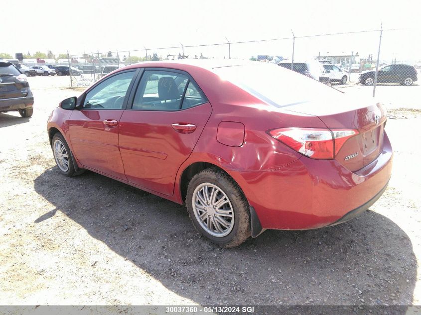 2016 Toyota Corolla L/Le/Le Pls/Prm/S/S Pls VIN: 2T1BURHE7GC711566 Lot: 30037360