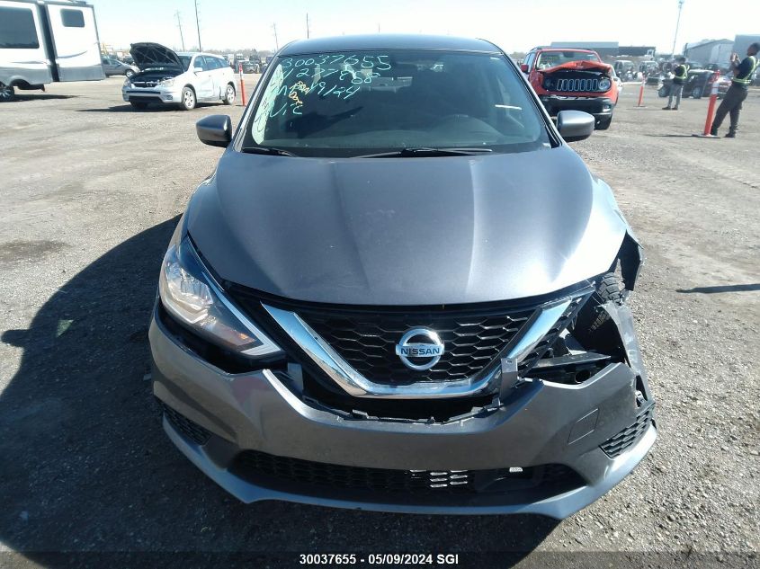 2018 Nissan Sentra S/Sv/Sr/Sl VIN: 3N1AB7AP2JY277858 Lot: 30037655