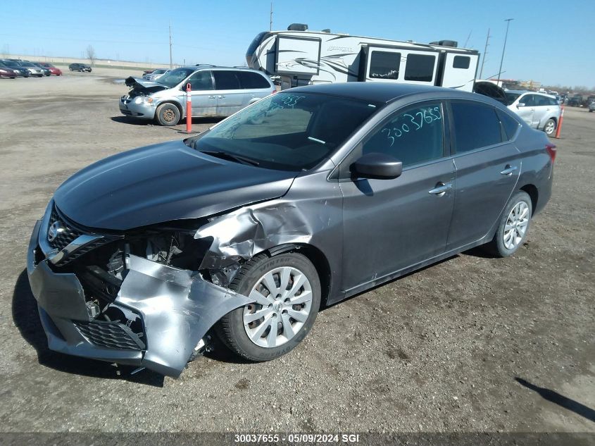 2018 Nissan Sentra S/Sv/Sr/Sl VIN: 3N1AB7AP2JY277858 Lot: 30037655