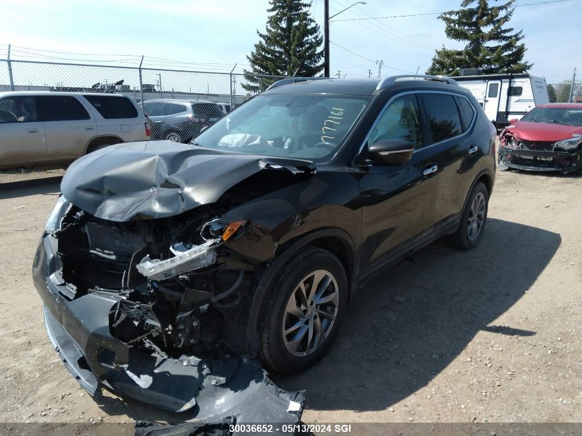 2014 Nissan Rogue S/Sl/Sv VIN: 5N1AT2MV7EC777161 Lot: 30036652