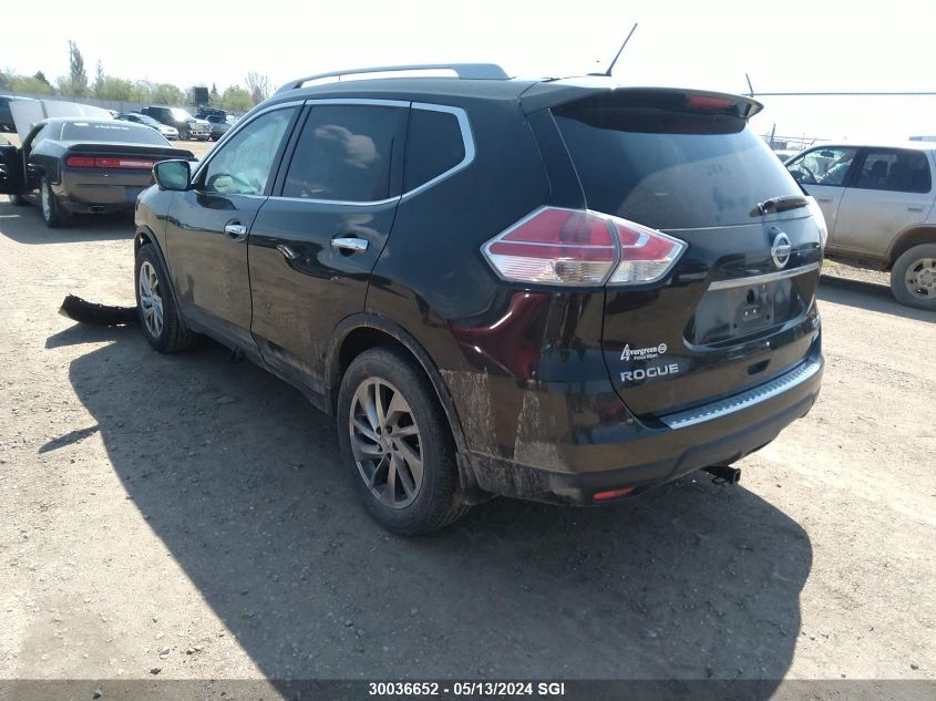 2014 Nissan Rogue S/Sl/Sv VIN: 5N1AT2MV7EC777161 Lot: 30036652