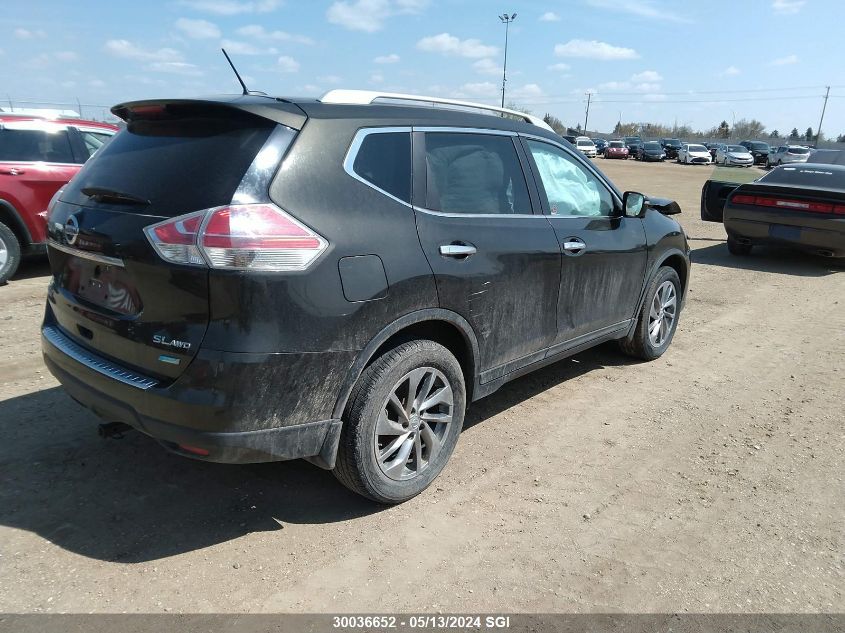 2014 Nissan Rogue S/Sl/Sv VIN: 5N1AT2MV7EC777161 Lot: 30036652