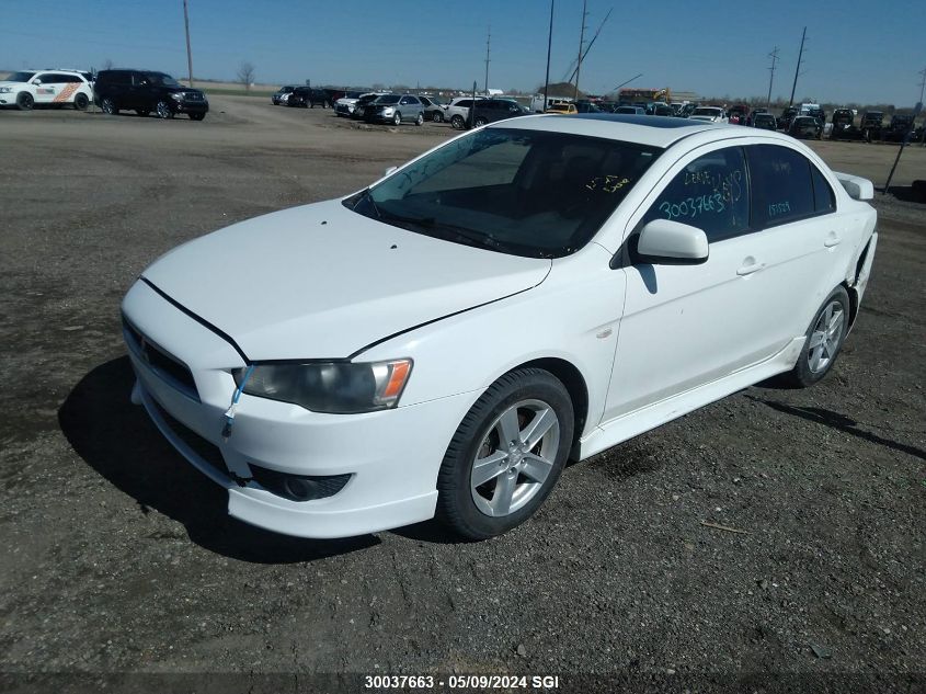 2010 Mitsubishi Lancer Gts VIN: JA32U8FW5AU601095 Lot: 30037663