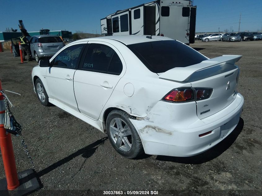 2010 Mitsubishi Lancer Gts VIN: JA32U8FW5AU601095 Lot: 30037663