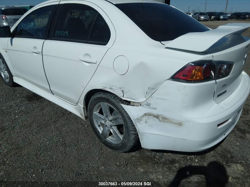 2010 Mitsubishi Lancer Gts VIN: JA32U8FW5AU601095 Lot: 30037663