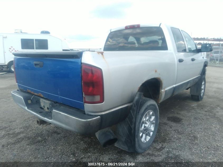 2006 Dodge Ram 2500 St/Slt VIN: 1D7KS28C76J202002 Lot: 30037675