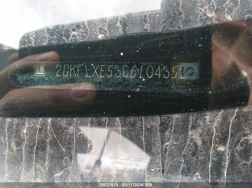2012 GMC Terrain Slt VIN: 2GKFLXE53C6104352 Lot: 30037678