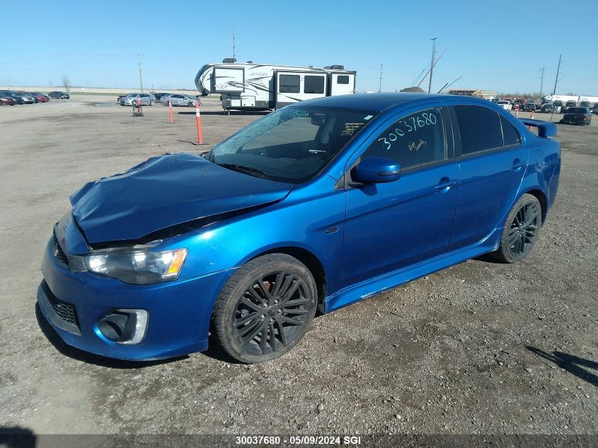 2016 Mitsubishi Lancer Es/Se/Sel VIN: JA32V2FW7GU601554 Lot: 30037680