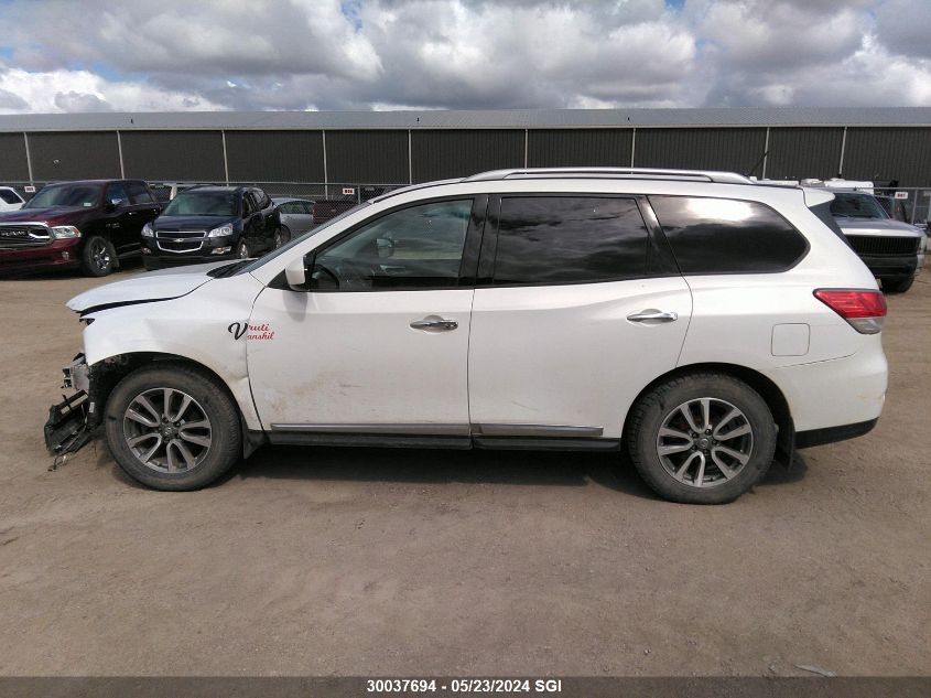 2014 Nissan Pathfinder S/Sv/Sl/Platinum VIN: 5N1AR2MM1EC630985 Lot: 30037694