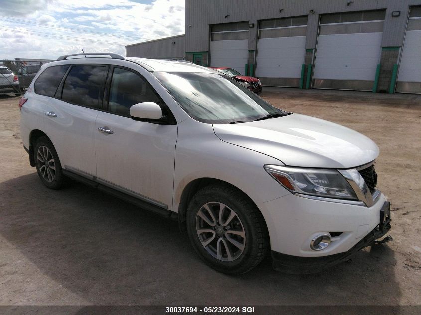 2014 Nissan Pathfinder S/Sv/Sl/Platinum VIN: 5N1AR2MM1EC630985 Lot: 30037694