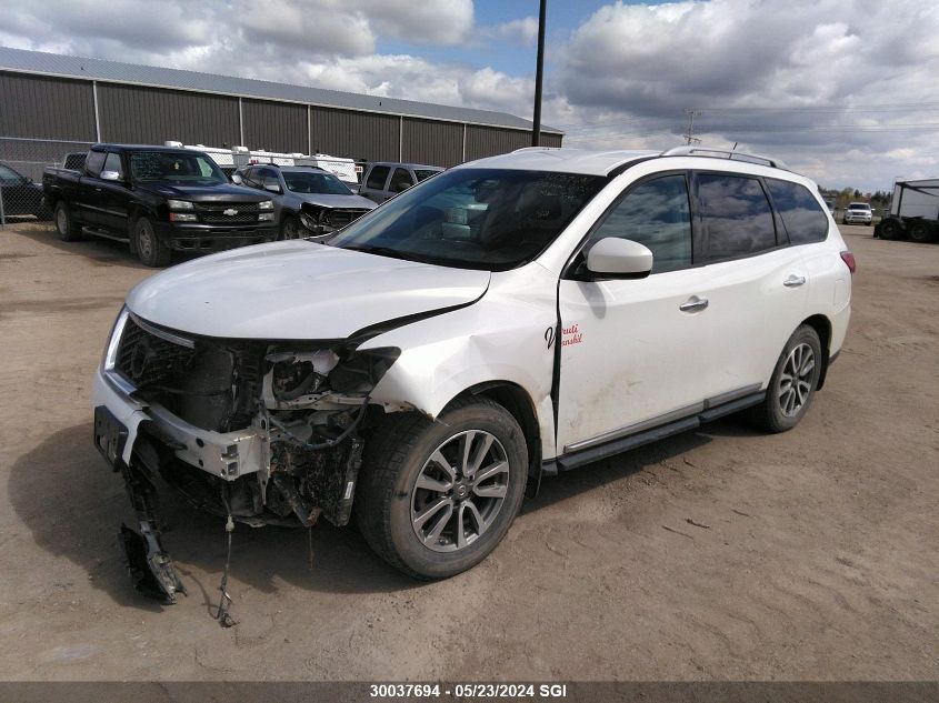 2014 Nissan Pathfinder S/Sv/Sl/Platinum VIN: 5N1AR2MM1EC630985 Lot: 30037694