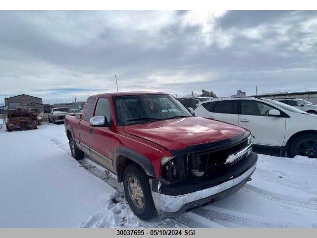 2000 Chevrolet Silverado K1500 VIN: 2GCEK19TXY1404331 Lot: 30037695