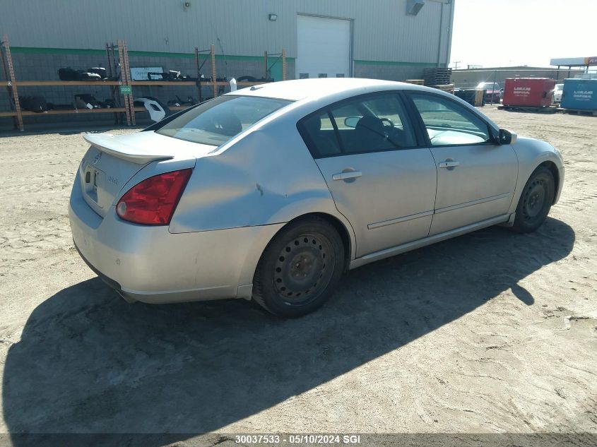 2008 Nissan Maxima Se/Sl VIN: 1N4BA41E88C822374 Lot: 30037533