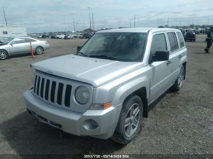 2007 Jeep Patriot Sport VIN: 1J8FF28W67D334445 Lot: 30037738