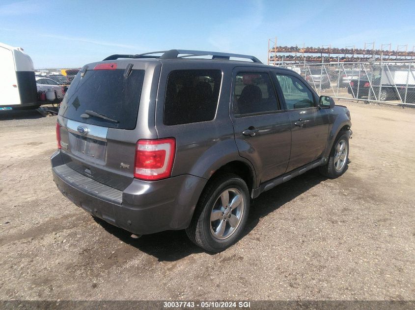 2011 Ford Escape Limited VIN: 1FMCU9EGXBKC67709 Lot: 30037743