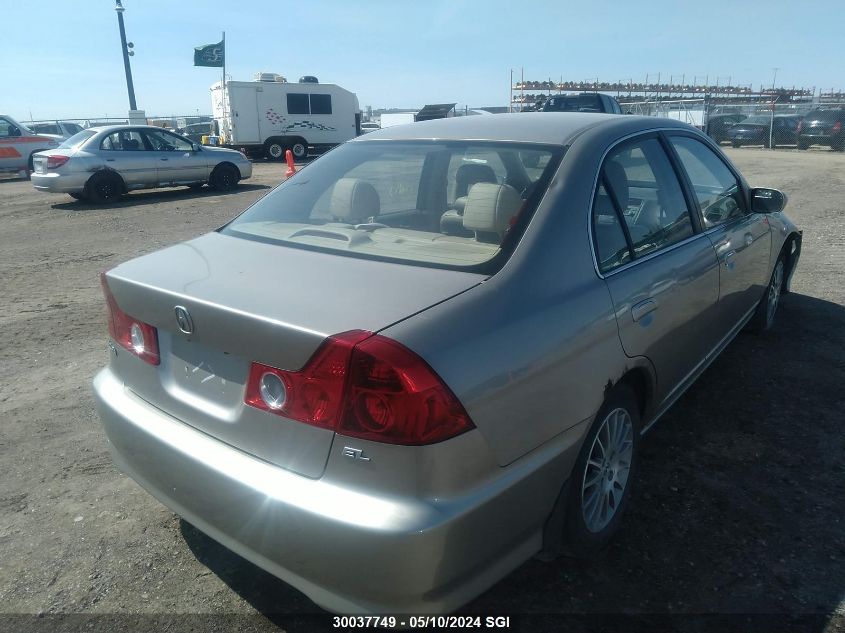 2004 Acura 1.7El Premium VIN: 2HHES36894H004111 Lot: 30037749