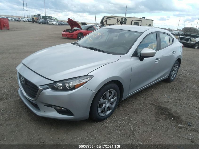 2017 Mazda 3 Sport VIN: JM1BN1U74H1117593 Lot: 30037766