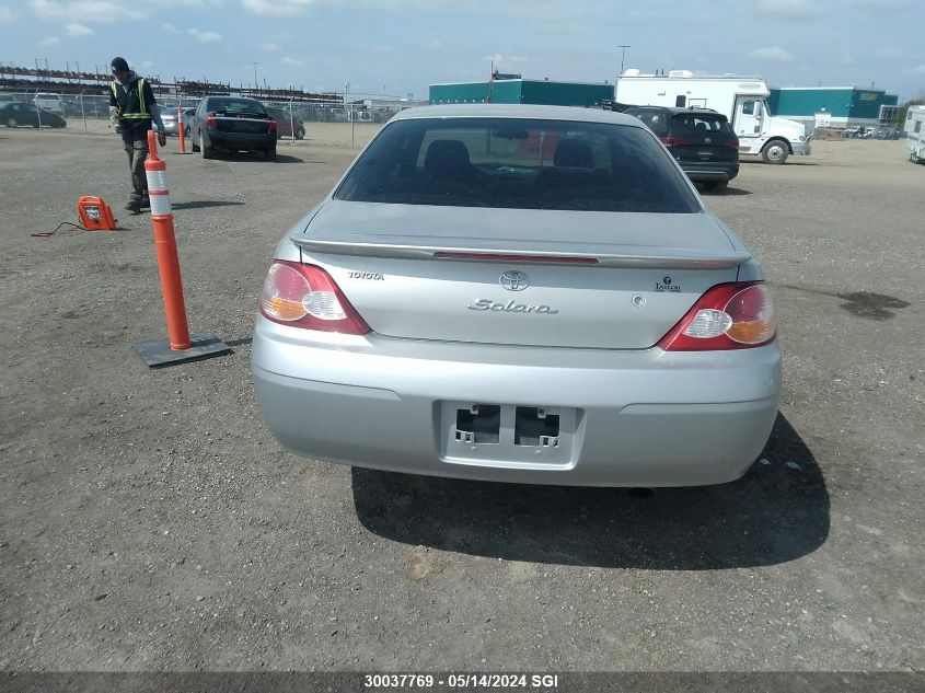 2002 Toyota Camry Solara Se VIN: 2T1CE22P62C700053 Lot: 30037769