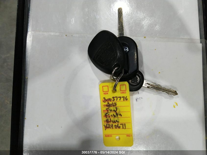 2015 Ford Fiesta Se VIN: 3FADP4EJ9FM151758 Lot: 30037776