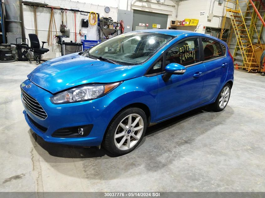 2015 Ford Fiesta Se VIN: 3FADP4EJ9FM151758 Lot: 30037776