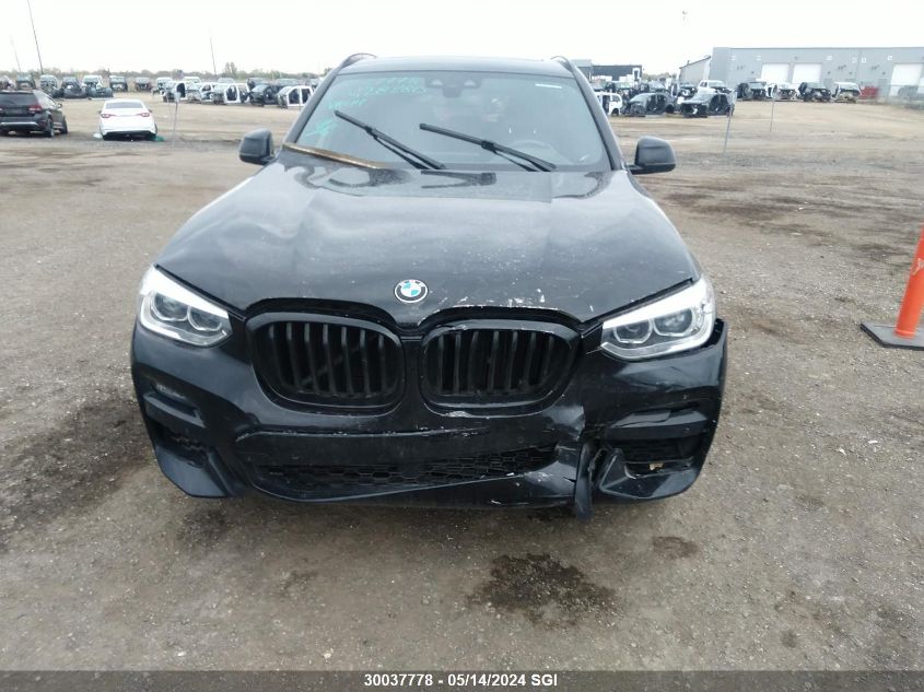 2021 BMW X3 xDrive30I VIN: 5UXTY5C01M9G28280 Lot: 30037778