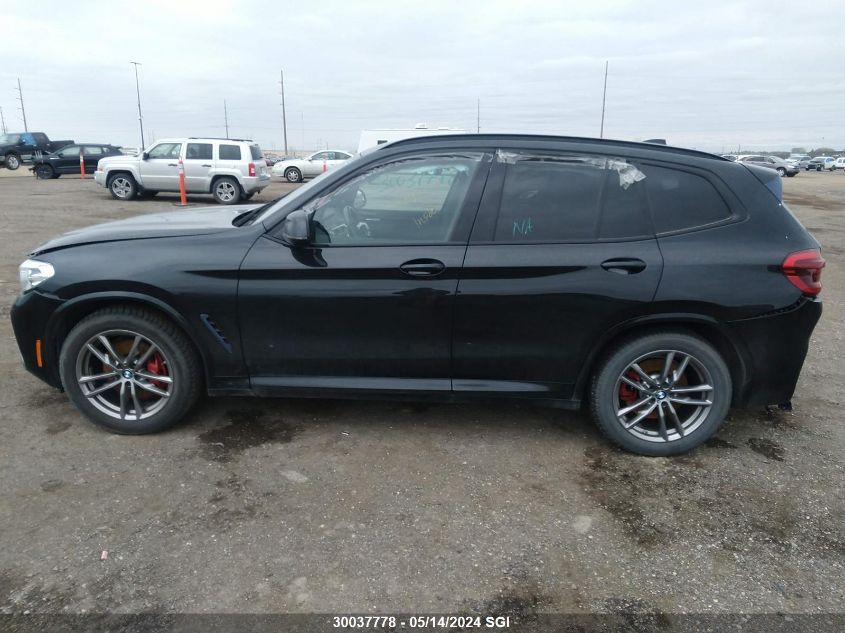 2021 BMW X3 xDrive30I VIN: 5UXTY5C01M9G28280 Lot: 30037778