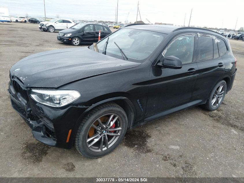 2021 BMW X3 xDrive30I VIN: 5UXTY5C01M9G28280 Lot: 30037778