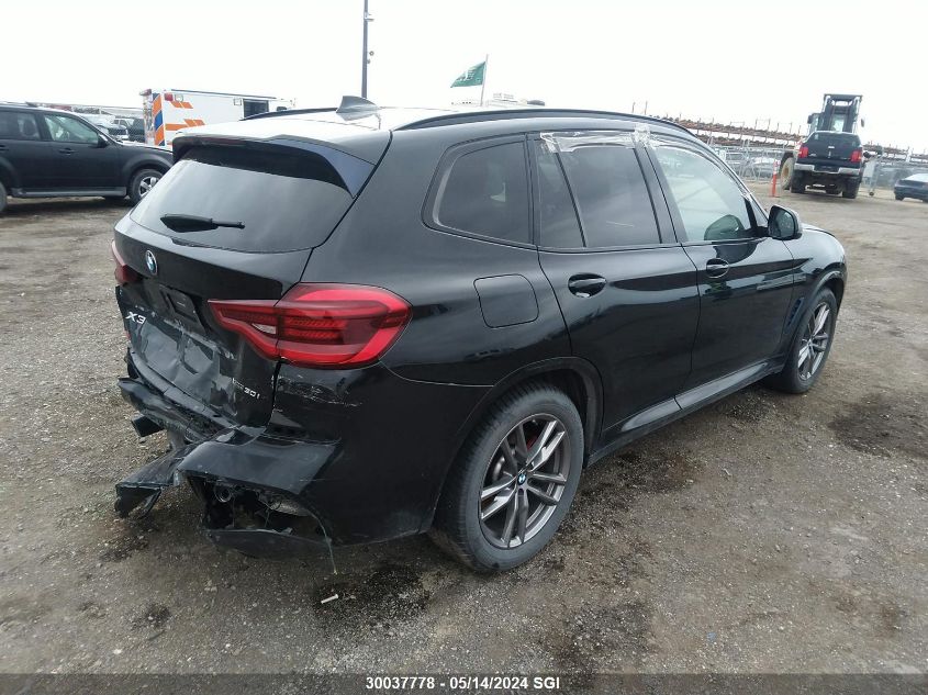 2021 BMW X3 xDrive30I VIN: 5UXTY5C01M9G28280 Lot: 30037778