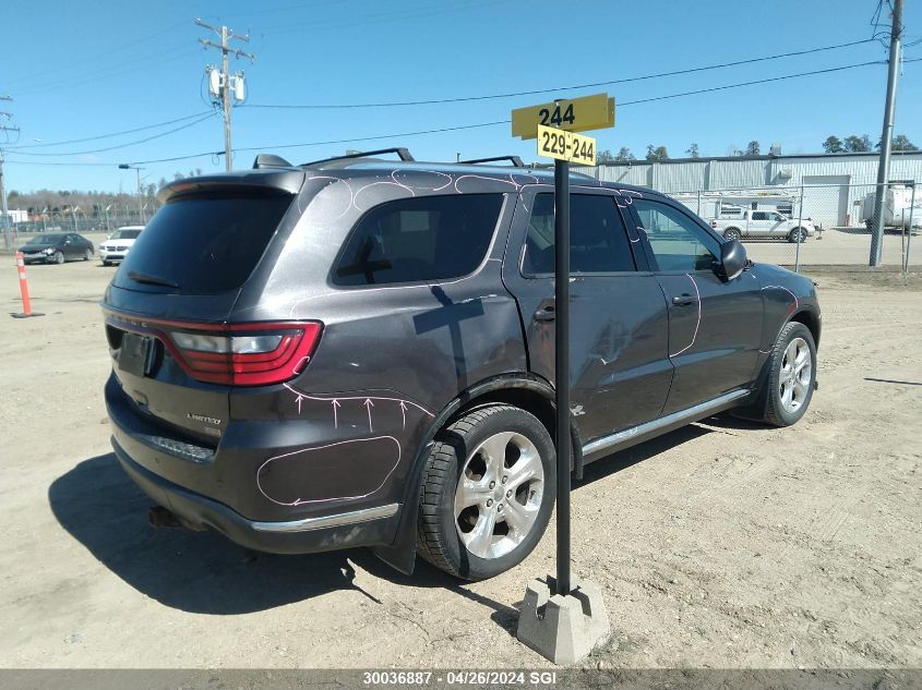 2014 Dodge Durango Limited VIN: 1C4RDJDG4EC976149 Lot: 30036887