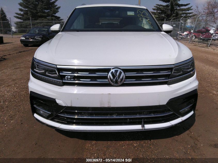 2018 Volkswagen Tiguan Sel Premium VIN: 3VV4B7AX6JM202731 Lot: 30036972