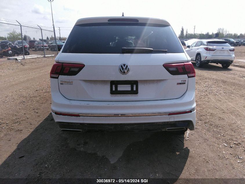 2018 Volkswagen Tiguan Sel Premium VIN: 3VV4B7AX6JM202731 Lot: 30036972