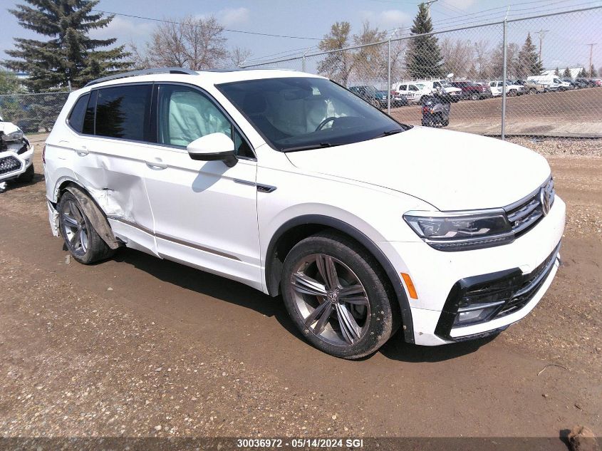 2018 Volkswagen Tiguan Sel Premium VIN: 3VV4B7AX6JM202731 Lot: 30036972