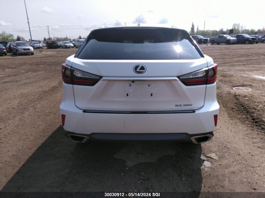 2016 Lexus Rx 350/Base/F Sport VIN: 2T2BZMCA0GC030072 Lot: 30030912