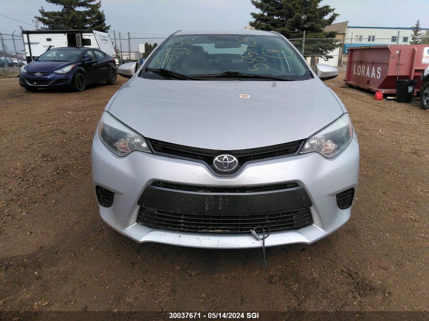 2016 Toyota Corolla L/Le/Le Pls/Prm/S/S Pls VIN: 2T1BURHEXGC651265 Lot: 30037671