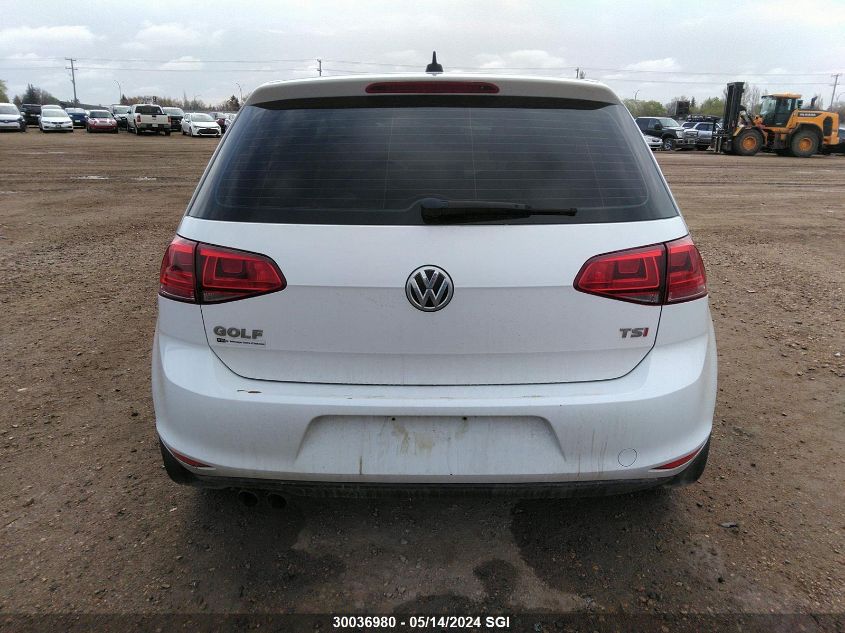 2015 Volkswagen Golf VIN: 3VW917AU6FM072712 Lot: 30036980