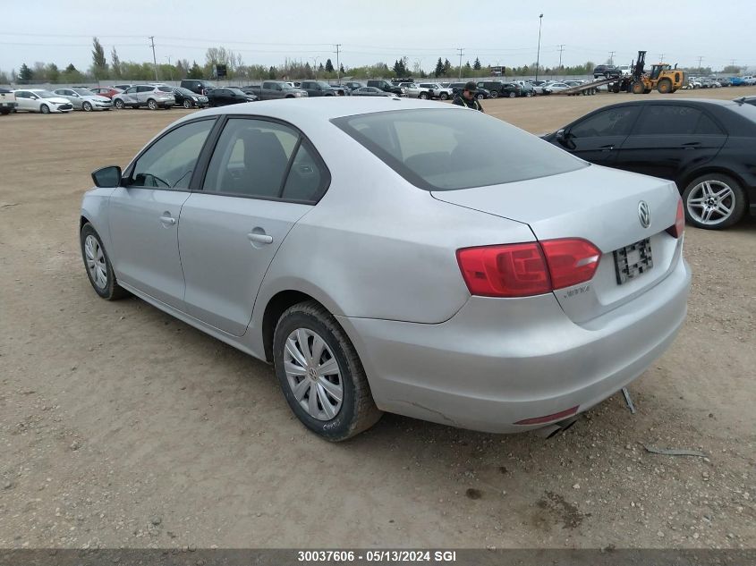 2013 Volkswagen Jetta S VIN: 3VW2K7AJ0DM413149 Lot: 30037606