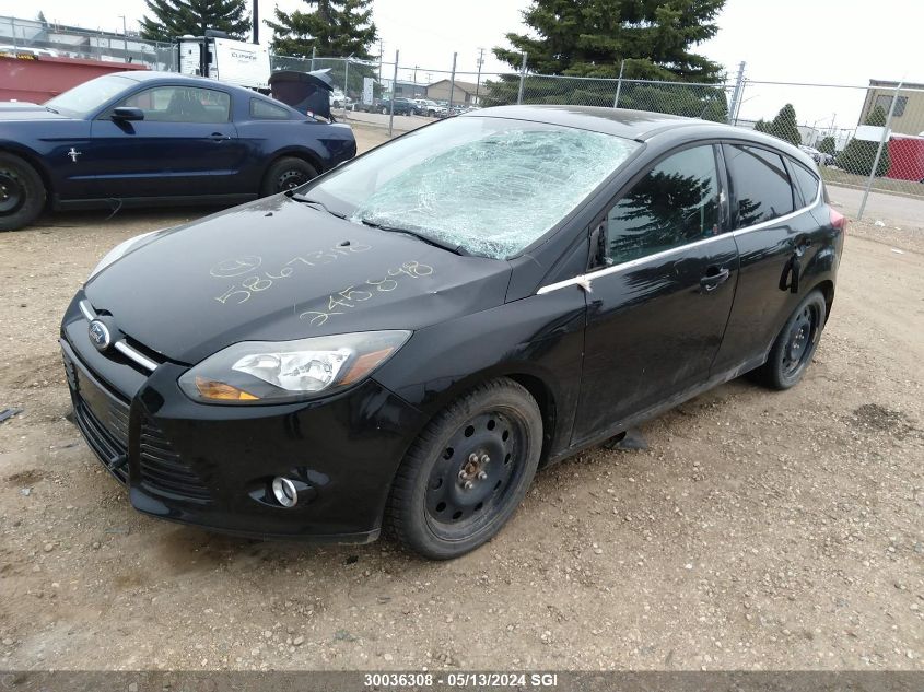 2012 Ford Focus Titanium VIN: 1FAHP3N20CL245898 Lot: 30036308