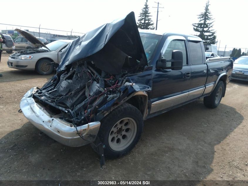 2000 GMC New Sierra K1500 VIN: 1GTEK19T0YE398411 Lot: 30032983