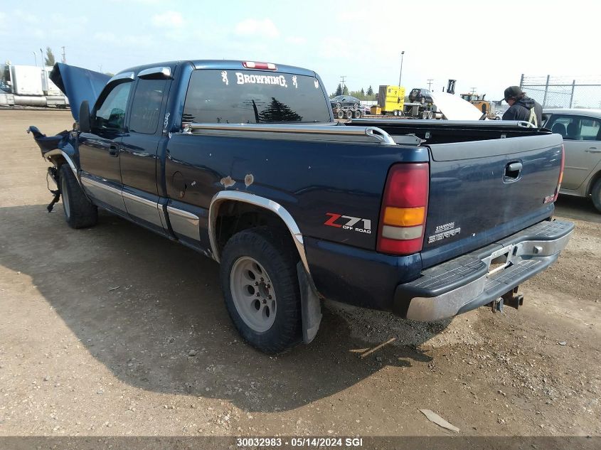 2000 GMC New Sierra K1500 VIN: 1GTEK19T0YE398411 Lot: 30032983