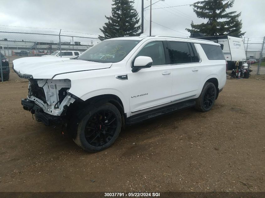 2022 GMC Yukon Xl K1500 Slt VIN: 1GKS2GKD6NR346282 Lot: 30037791