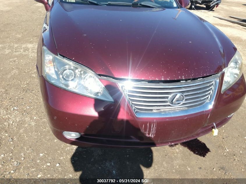 2008 Lexus Es 350 VIN: JTHBJ46G482172631 Lot: 30037792