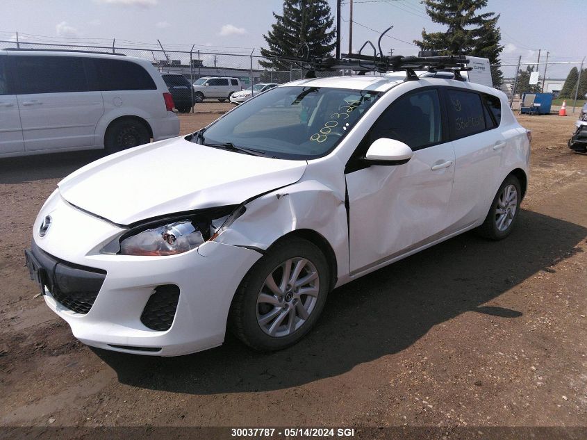 2013 Mazda 3 I VIN: JM1BL1KF4D1800324 Lot: 30037787