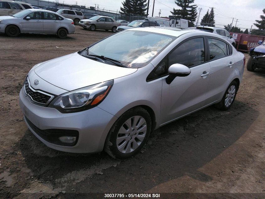 2012 Kia Rio Ex/Sx VIN: KNADN4A34C6076760 Lot: 30037795